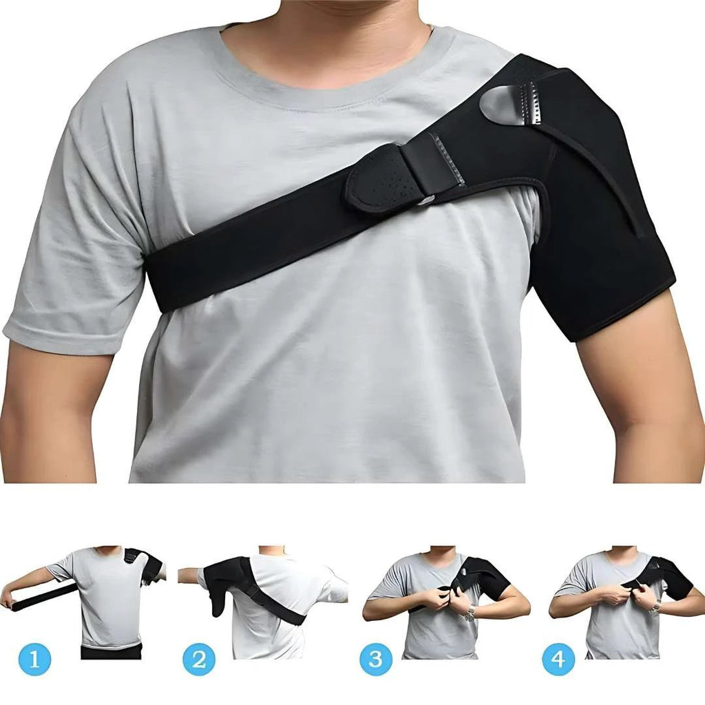 ComfortGuard Shoulder Support Brace | Shoulder Pain Relief - Posture Correction Bowlift by Bowlift