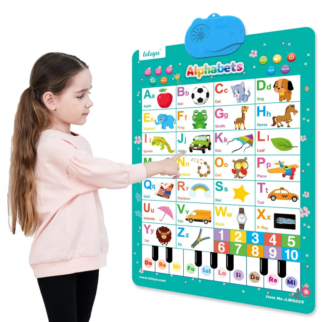 Talking English learning board for children by BowLift