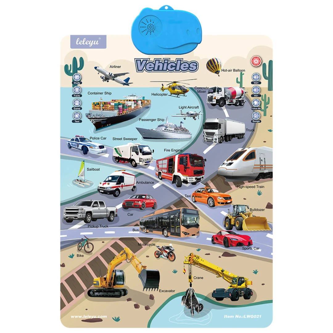 Talking English learning board for children by BowLift