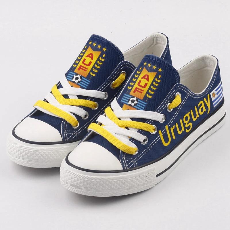 Uruguay Low Top Canvas Sport Sneakers Shoes For Men Women Fans by Crocs