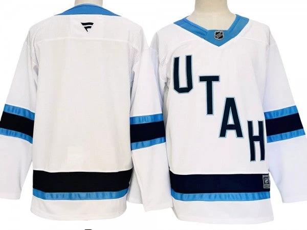 Utah Hockey Club 2024 Blank Jersey - White by Hockey David