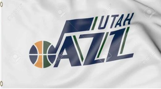 Utah Jazz Team US Flag 3X5Ft Polyester Banner USA Digital Print by flagsjustdoit