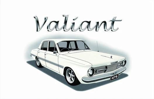 Valiant Flag-3x5ft Banner-100% polyester-with car logo by flagsshop
