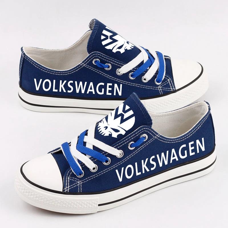 VOLKSWAGEN MOTORSPORT Canvas Sneakers Shoes For Men Women Fans by Crocs