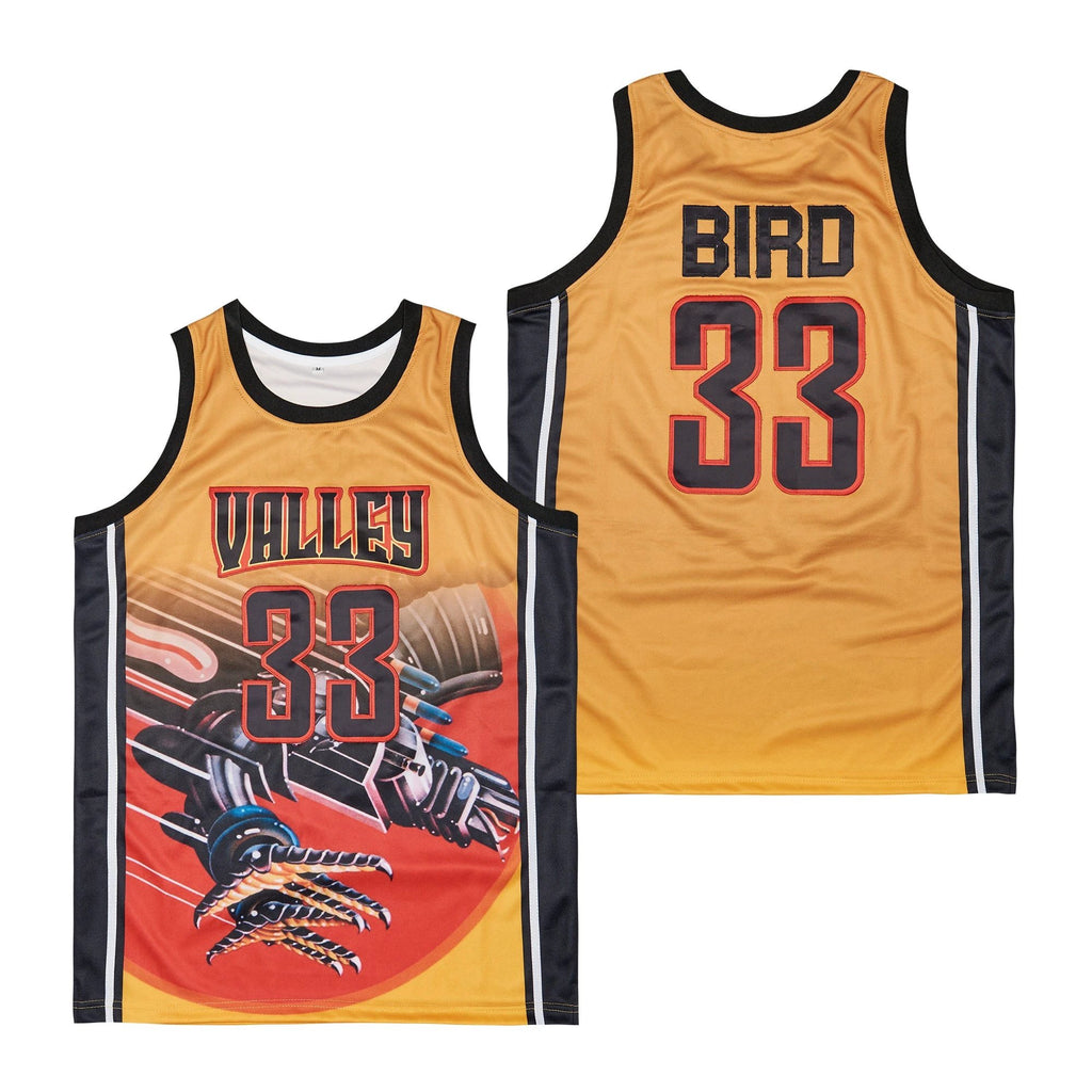 Valley #33 Bird Movie Basketball Jersey by My store basketball