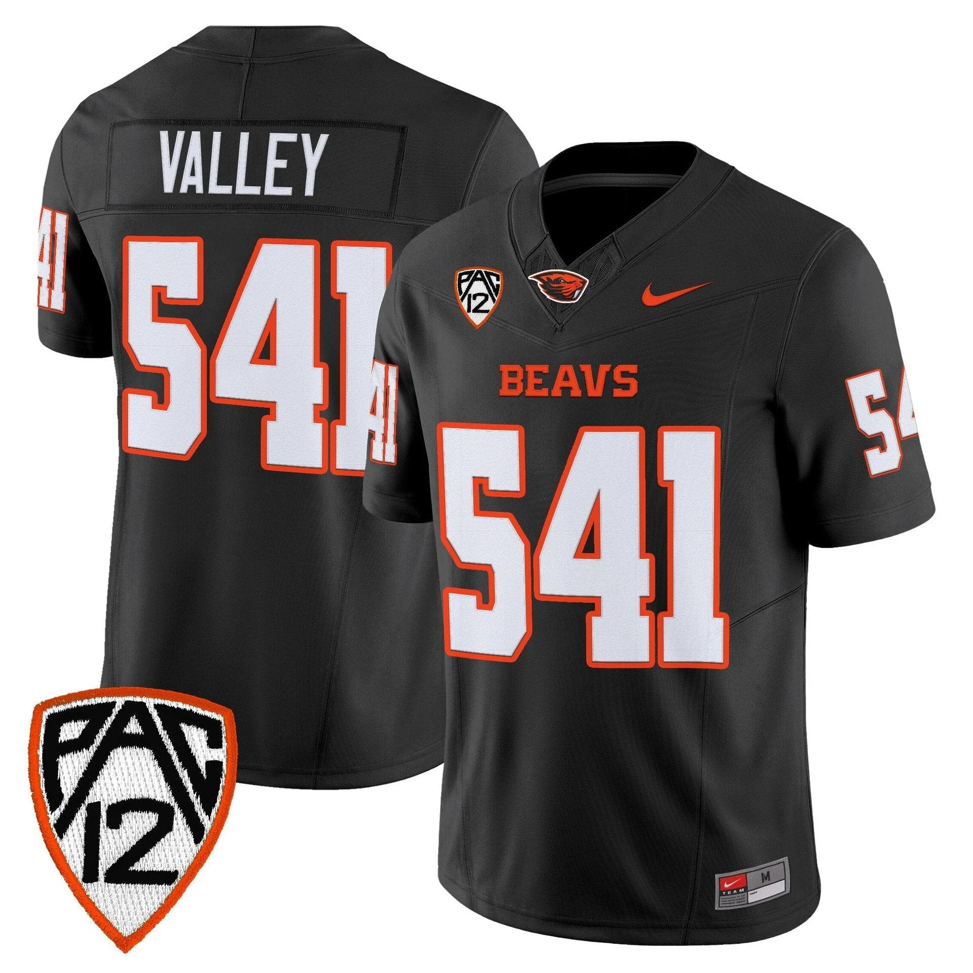 Valley Jersey #541 Oregon State Beavers 2025 Limited Stitched by My Store NCAA Football Jerseys