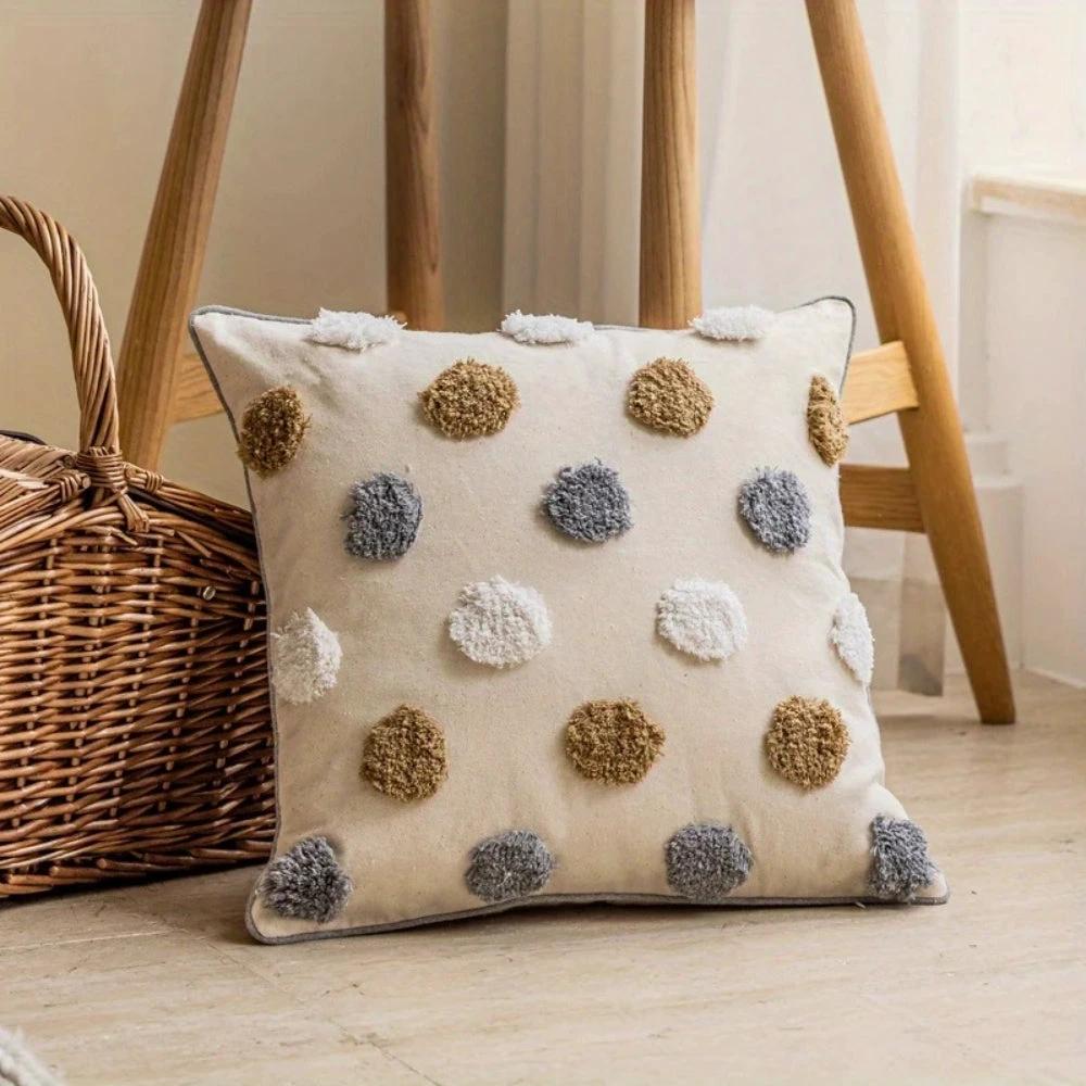 Valmora Polka Dot Cushion Cover by Casa & Beyond