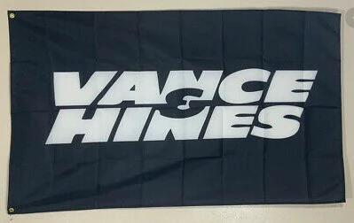 Vance & Hines Flag 3X5 Ft Polyester Banner USA 90x150cm by flagsjustdoit