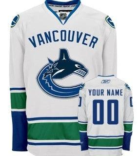 Vancouver Canucks Customized White Jersey by Hockey David