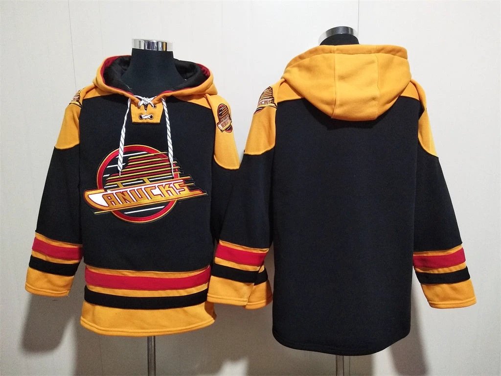 Vancouver Canucks Team Blank Pullover Hoodie by Hoodie Pullover