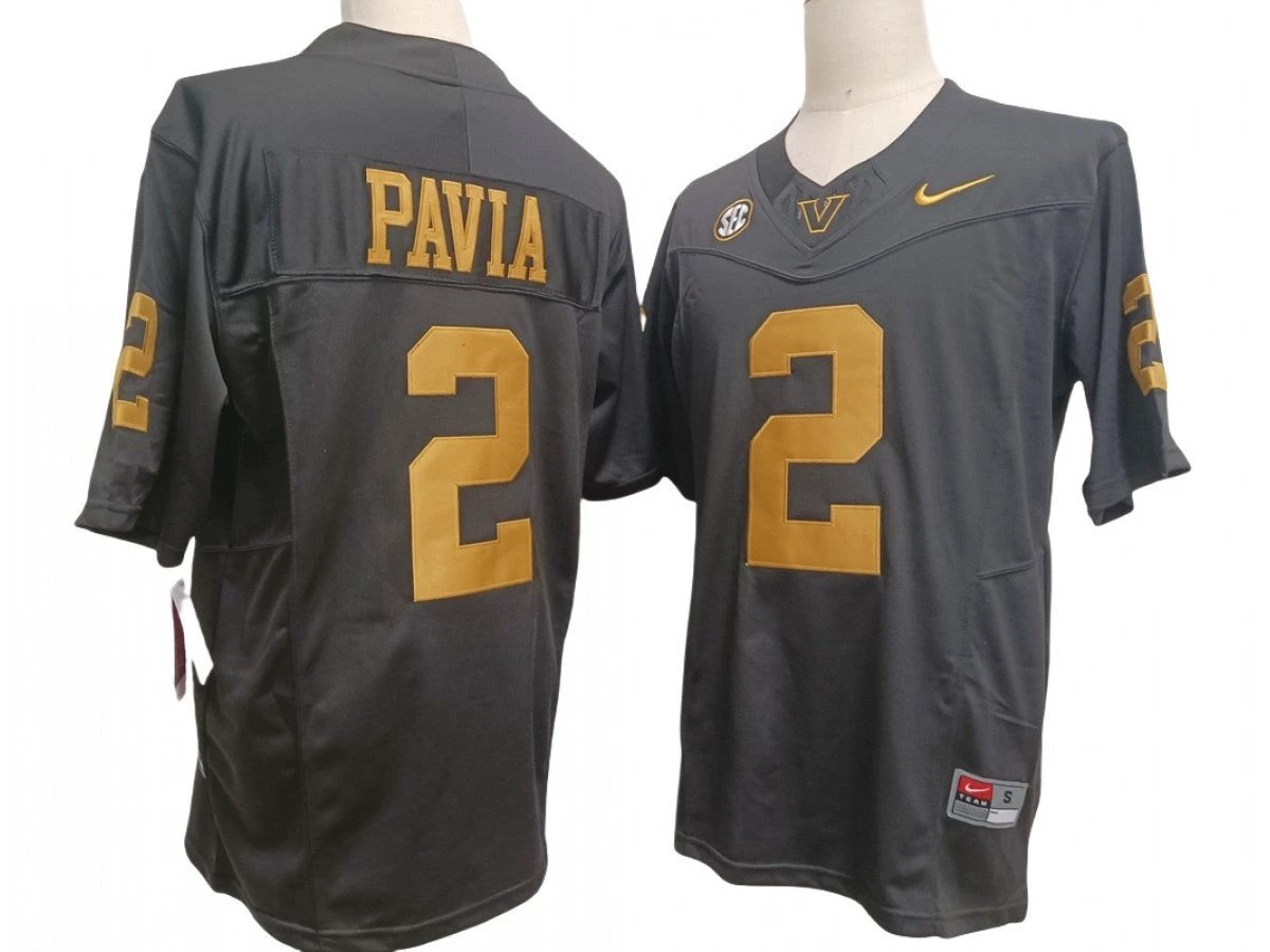 Vanderbilt Commodores #2 Diego Pavia Vapor F.U.S.E. Limited Jersey Stitched by My Store NCAA Football Jerseys
