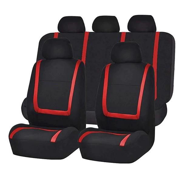 ComfortSeat 9-piece Car Seat Covers Set – Universal, Breathable & Washable by BowLift