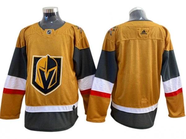 Vegas Golden Knights Blank Gold Alternate Jersey by Hockey David