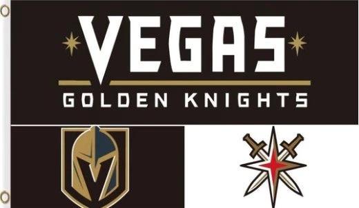 Vegas Golden Knights Team Flag 3X5Ft Polyester Digital Print Banner USA by flagsjustdoit