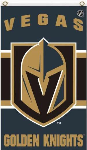 Vegas Golden Knights Vertical Flag 3X5Ft Polyester Digital Print Banner USA by flagsjustdoit