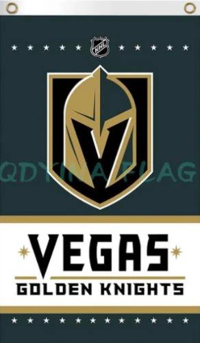 Vegas Golden Knights Vertical US Flag 3X5Ft Polyester Digital Print Banner USA by flagsjustdoit