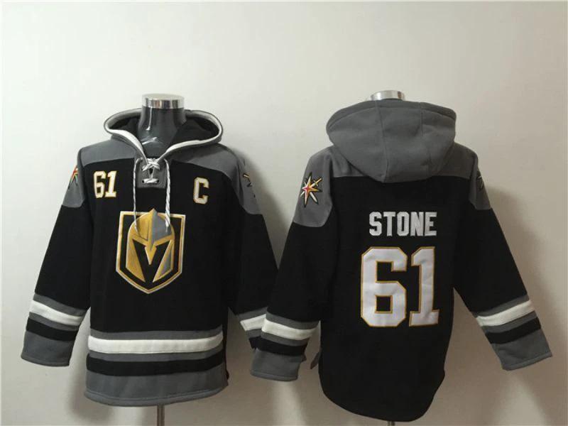 Vegas Golden Knights #61 Mark Stone Pullover Hoodie by Hoodie Pullover