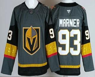 Vegas Golden Knights #93 Mitch Marner Gray Authentic Jersey by Hockey David