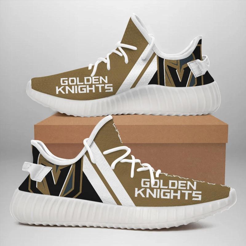 Vegas Golden Knights 350v Yeezy Sneakers For Men Women Fans by Crocs