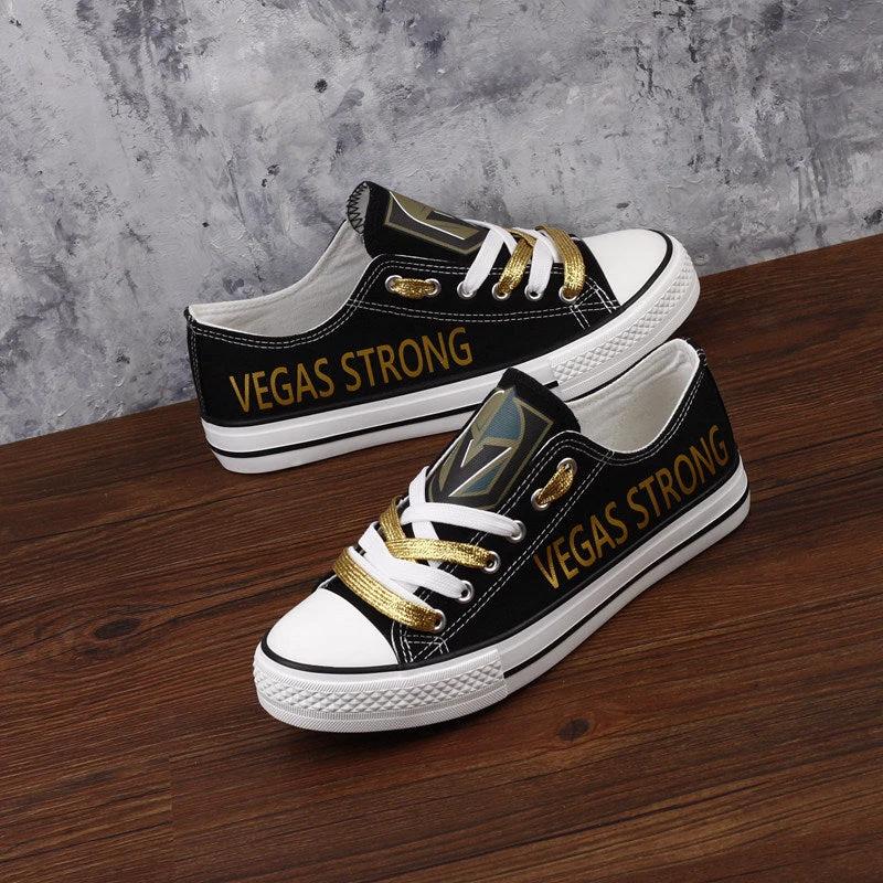 Vegas Golden Low Top Canvas Sport Sneakers Shoes For Men Women Fans by Crocs