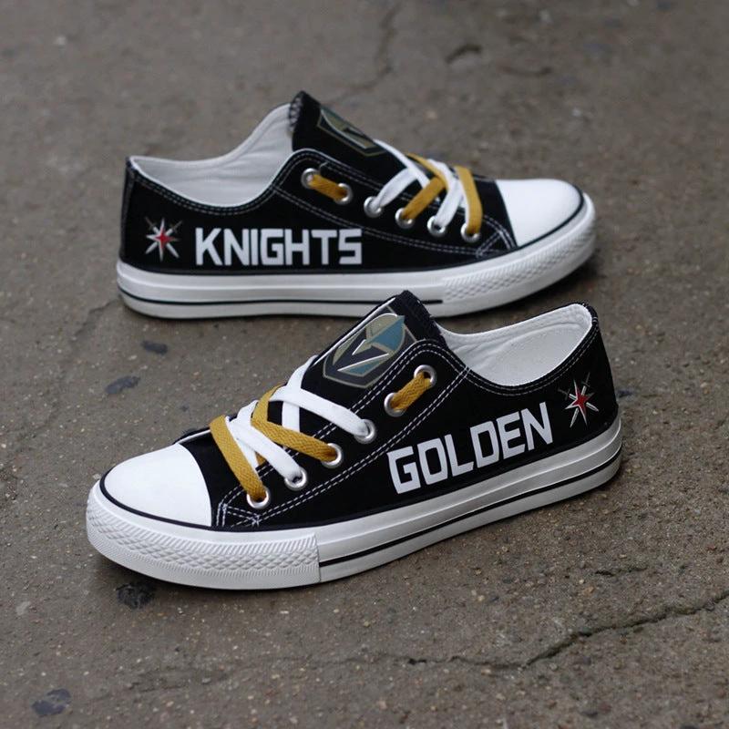 Vegas Golden Low Top Canvas Sport Sneakers Shoes For Men Women Fans by Crocs