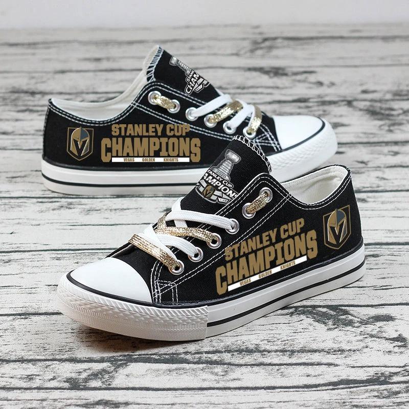 Vegas Golden Low Top Canvas Sport Sneakers Shoes For Men Women Fans by Crocs