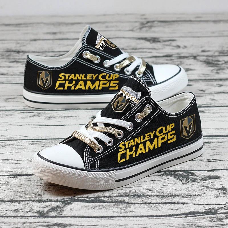 Vegas Golden Low Top Canvas Sport Sneakers Shoes For Men Women Fans by Crocs