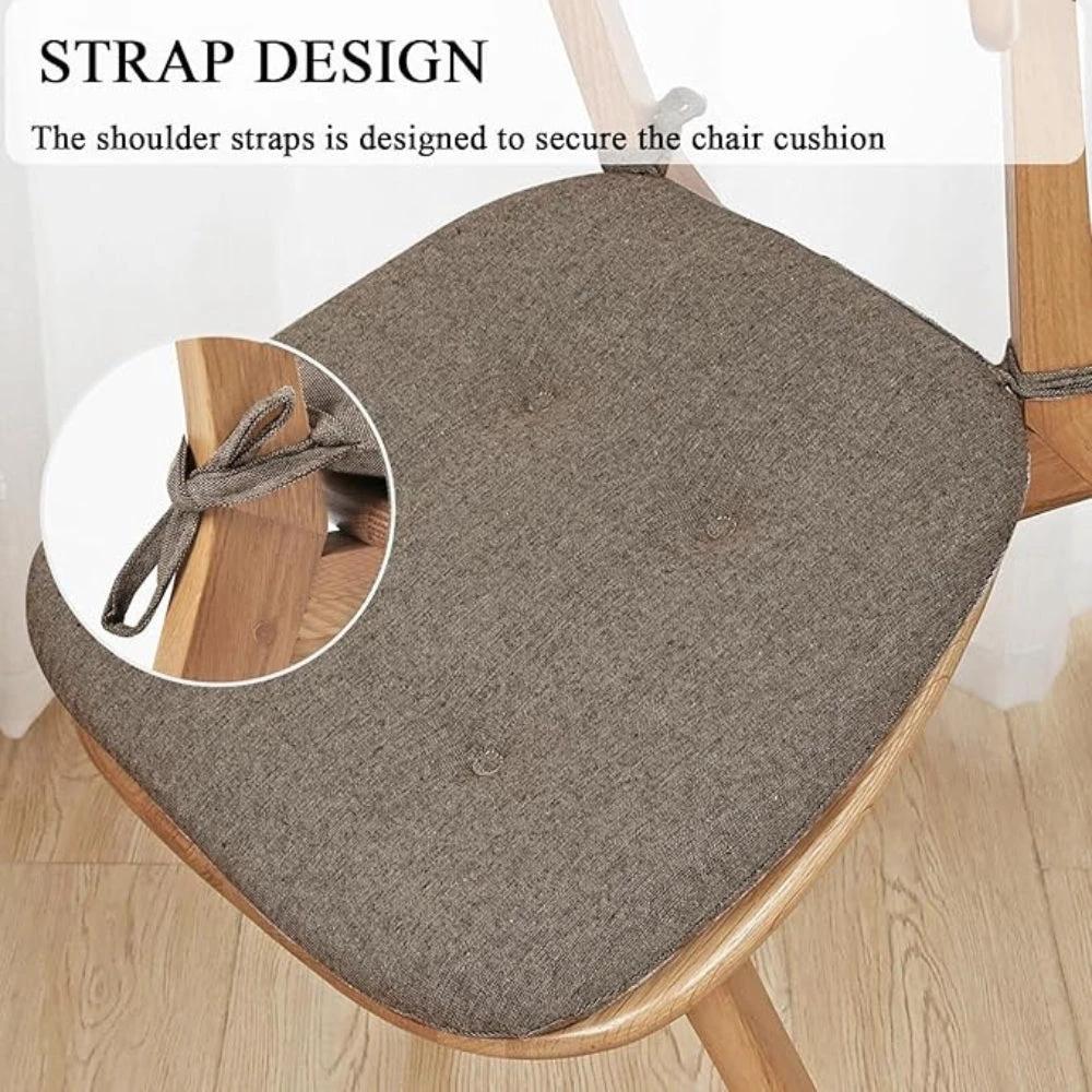 Velarre Zen Luxe Tufted Chair Cushion by Casa & Beyond