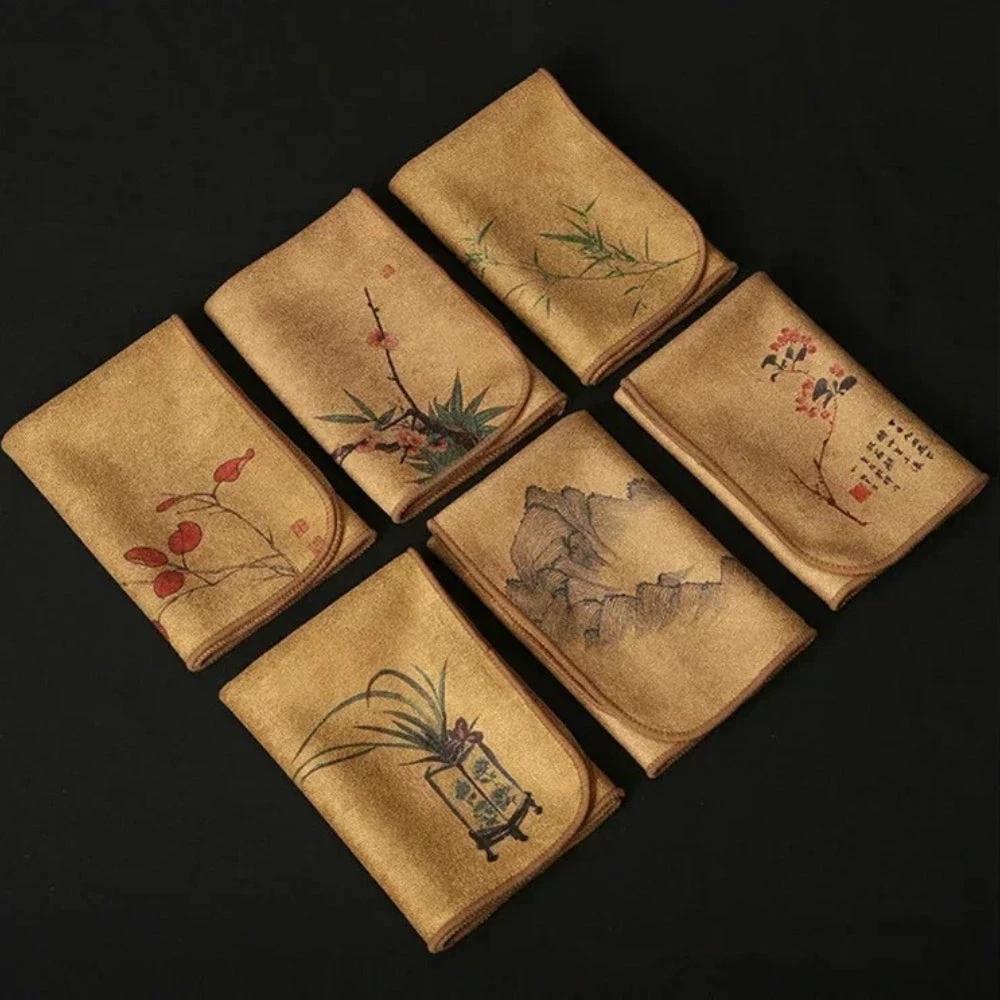 Velinara Japanese Style Tea Towel by Casa & Beyond