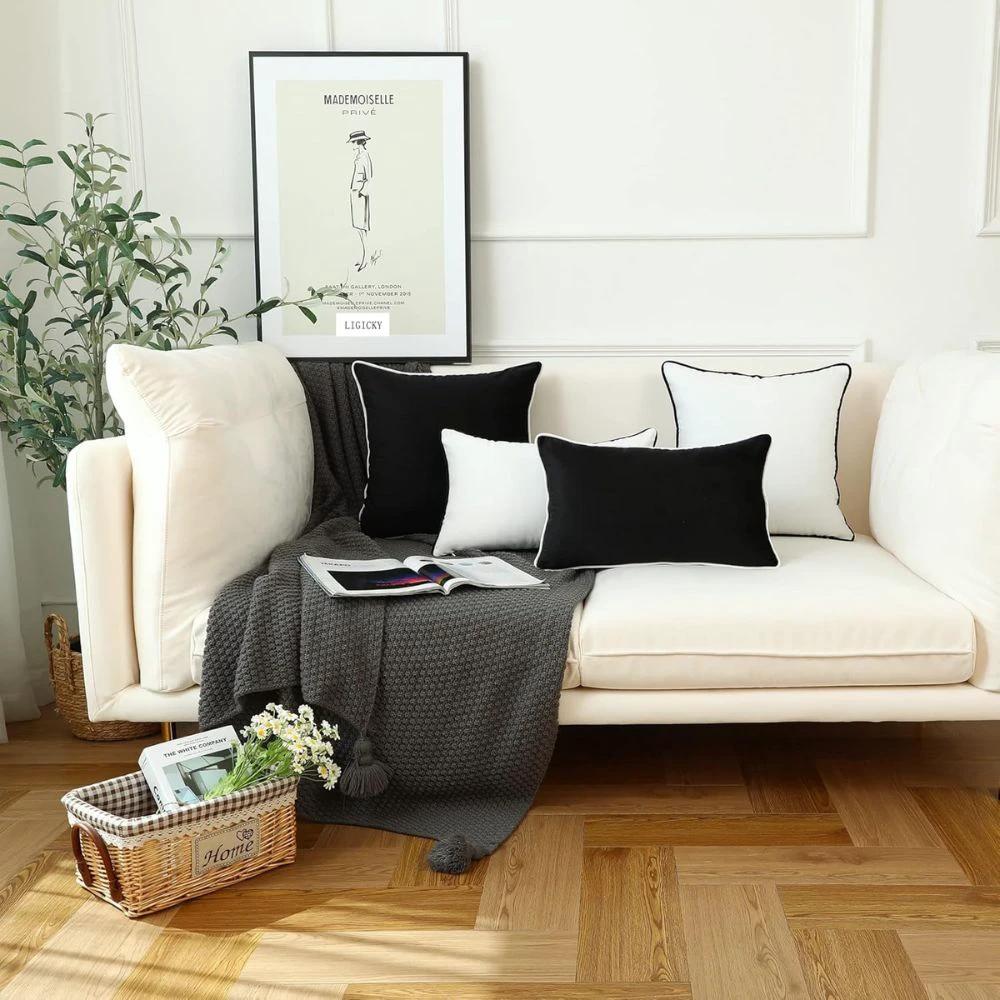 Velora Velvet Cushion Cover by Casa & Beyond