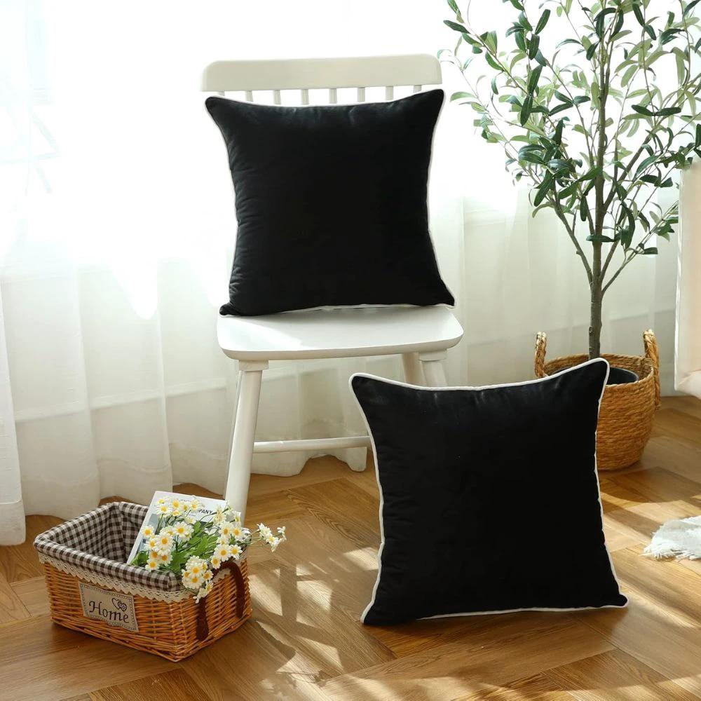 Velora Velvet Cushion Cover by Casa & Beyond