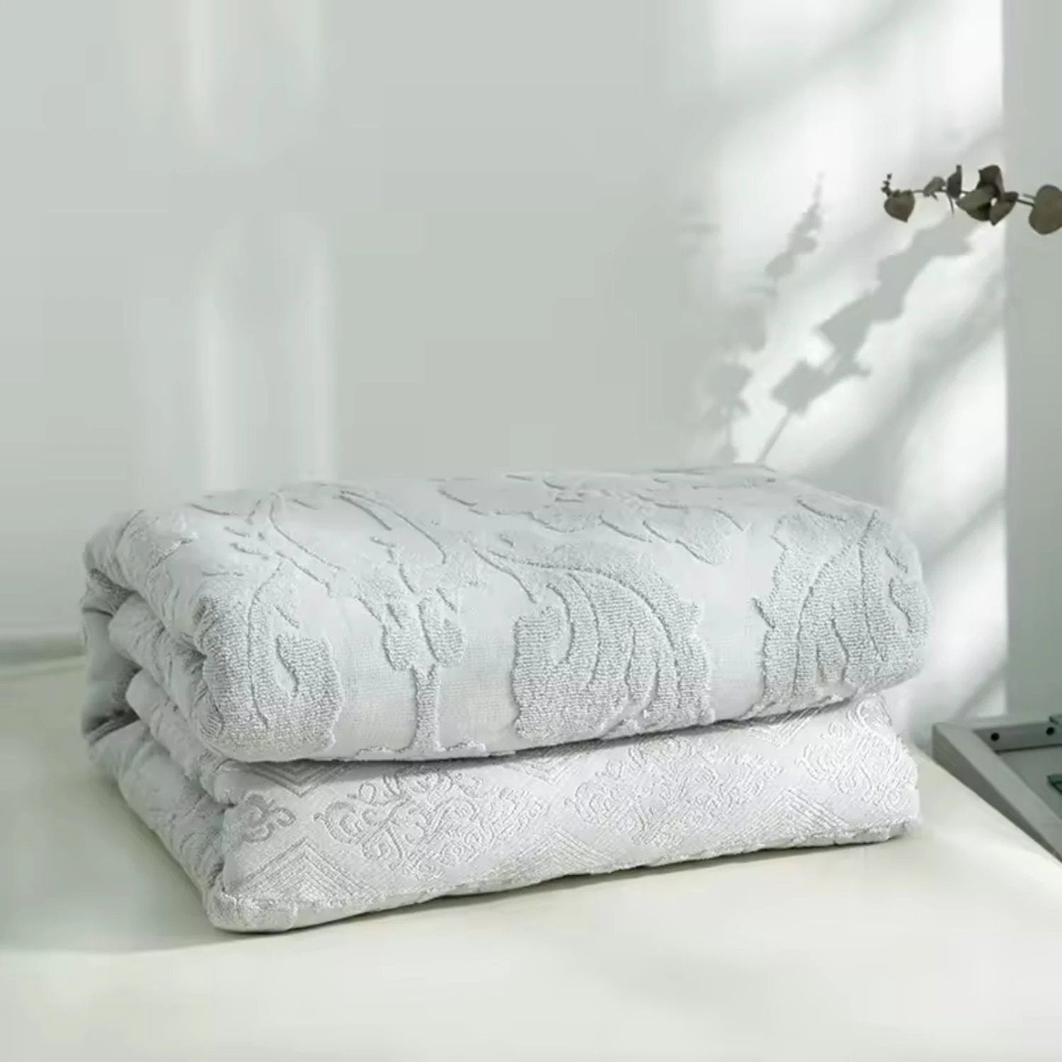 Velour Blossom Dream Throw Blanket by Casa & Beyond