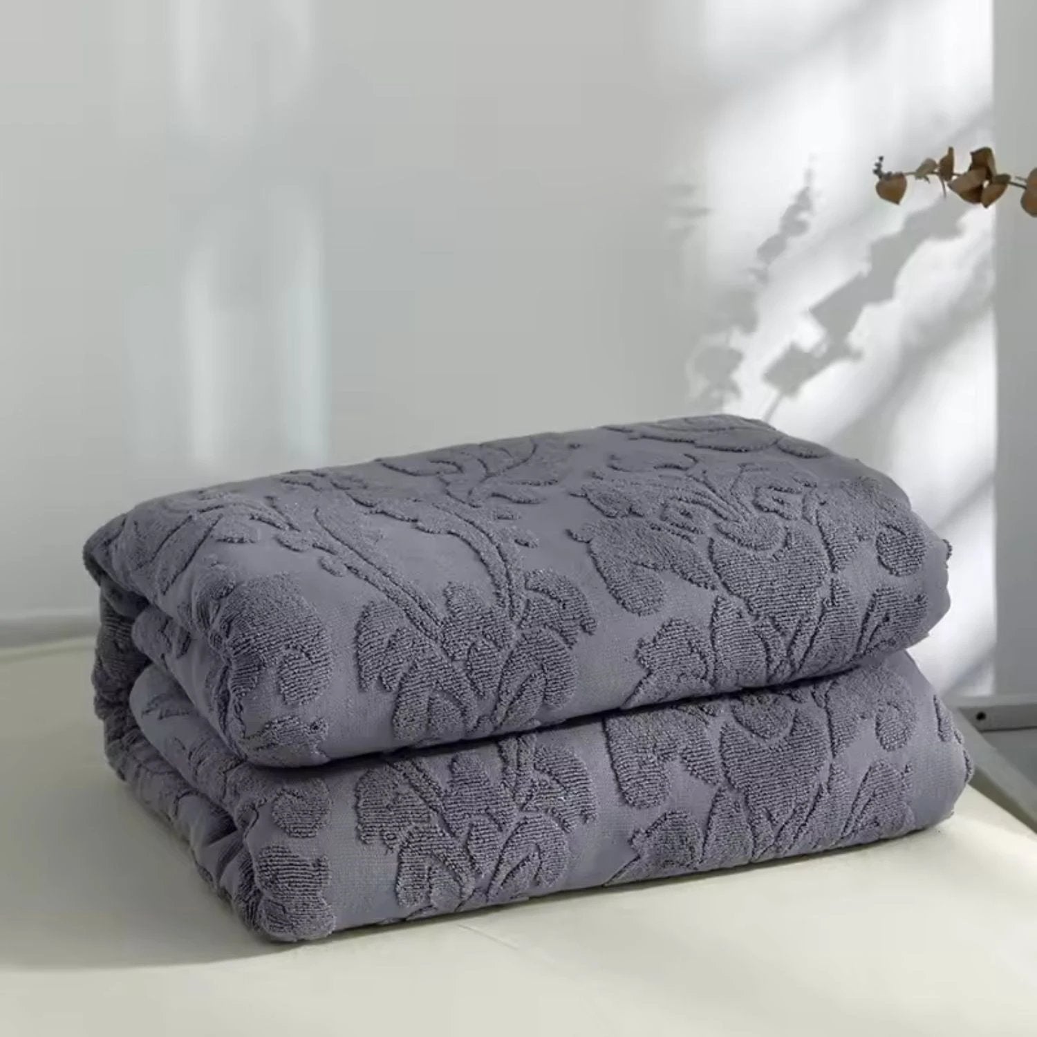 Velour Blossom Dream Throw Blanket by Casa & Beyond