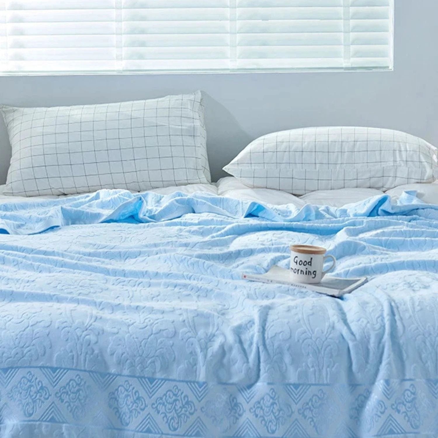 Velour Blossom Dream Throw Blanket by Casa & Beyond