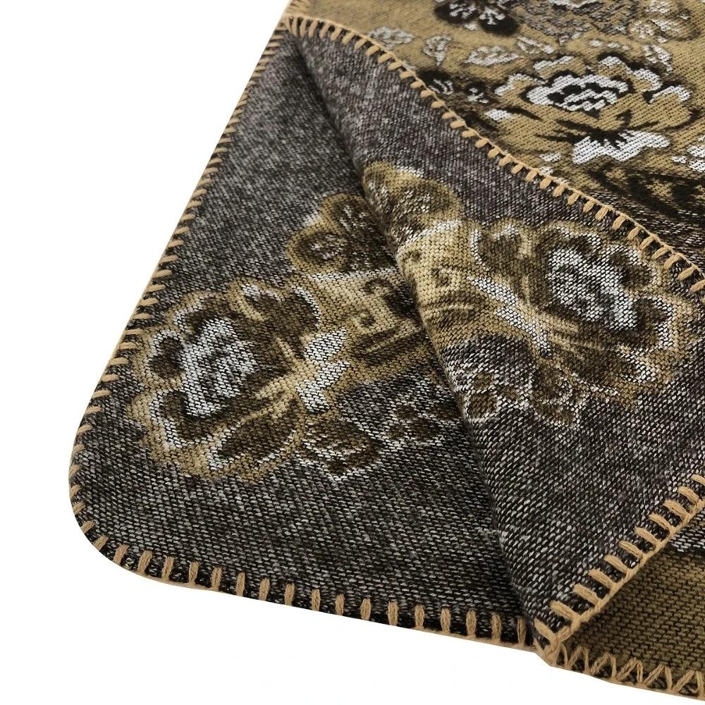 Velouria Vintage Acrylic Poncho by Casa & Beyond