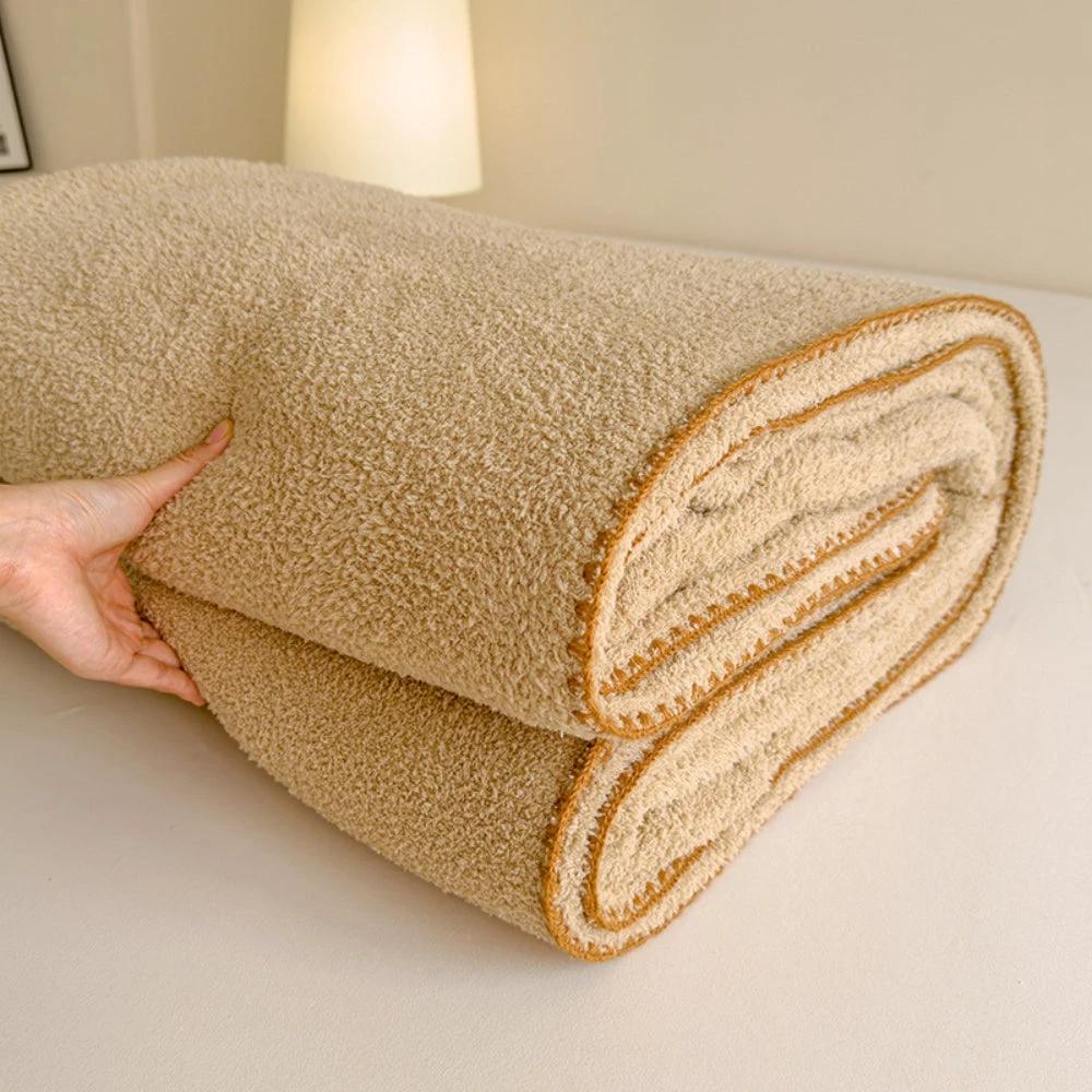 Veluvia Bouclé Plush Winter Blanket by Casa & Beyond