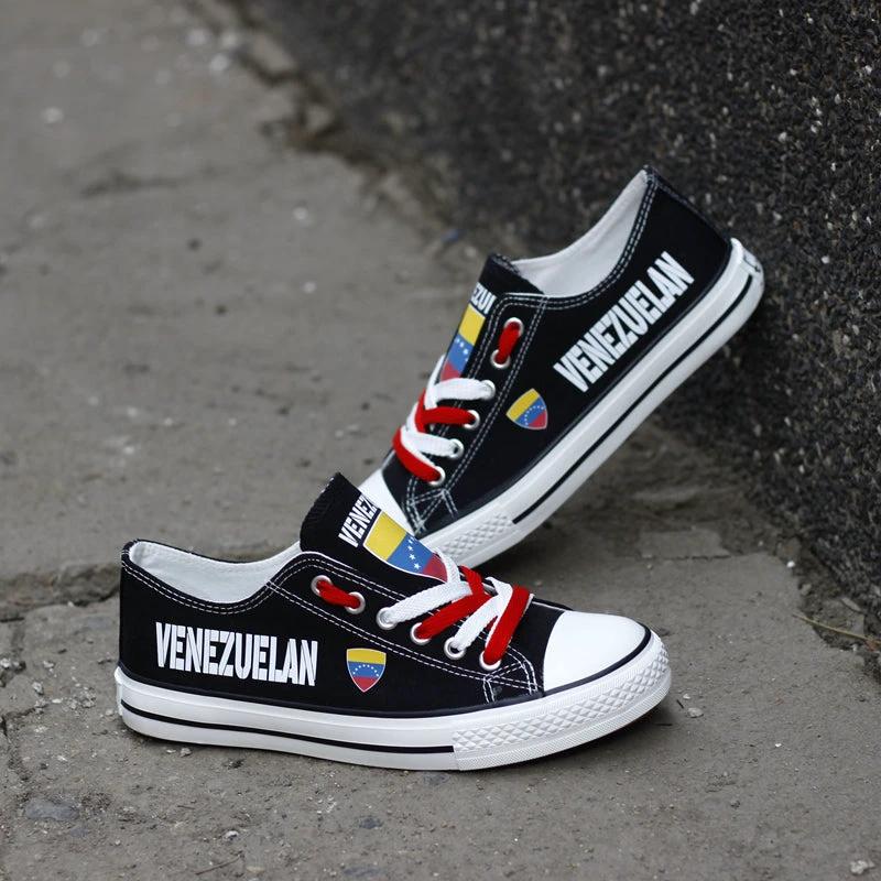 Venezuelan Rican Canvas Sneakers Shoes For Men Women Fans by Crocs
