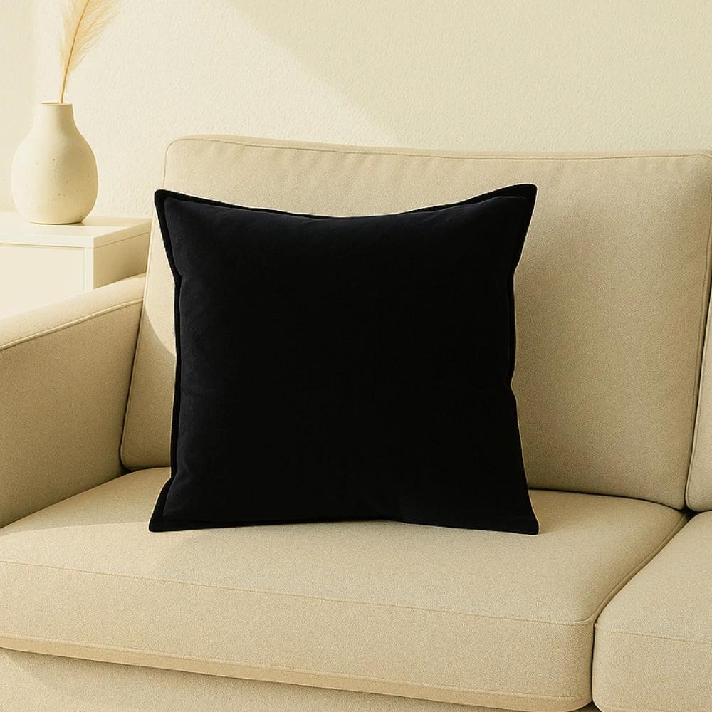 Vesta Nordic Faux Leather Cushion Cover by Casa & Beyond
