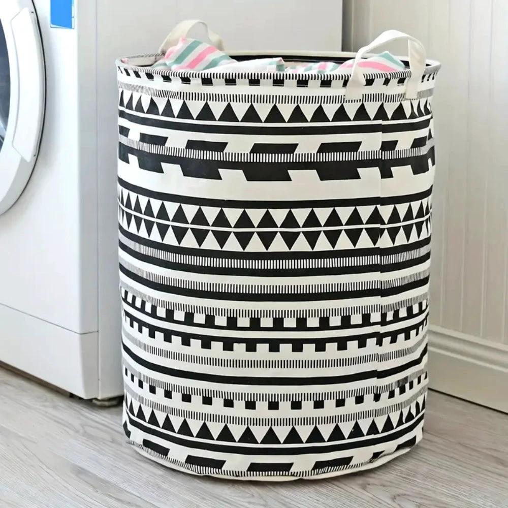 Vexa Foldable Tribal Laundry Basket by Casa & Beyond