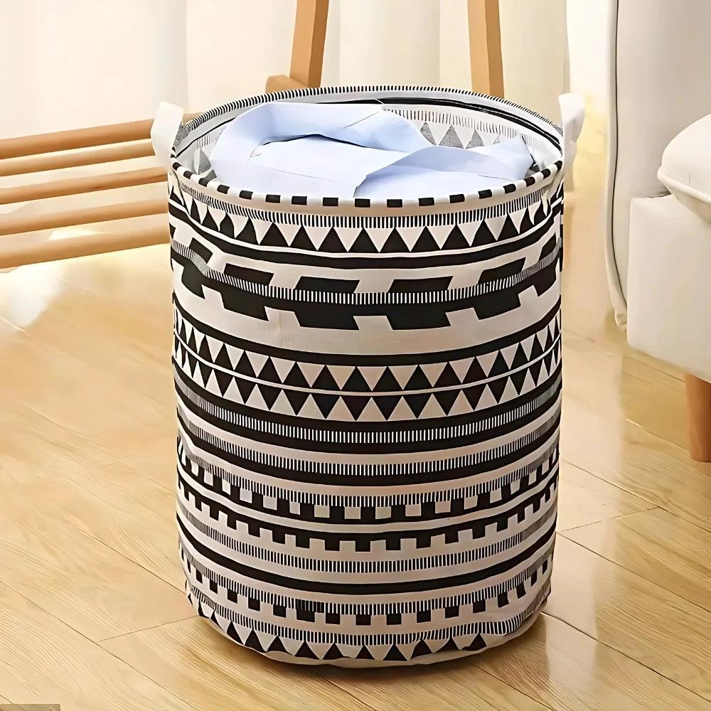 Vexa Foldable Tribal Laundry Basket by Casa & Beyond