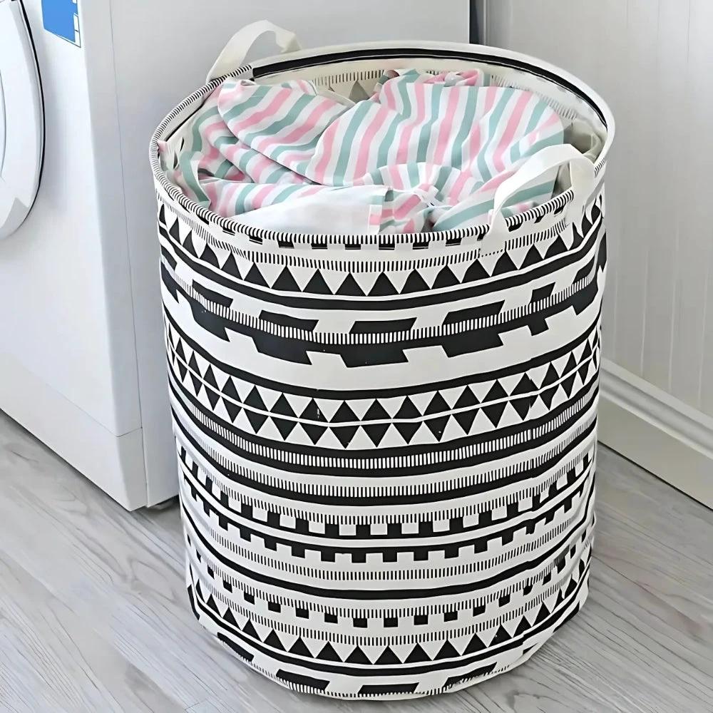 Vexa Foldable Tribal Laundry Basket by Casa & Beyond