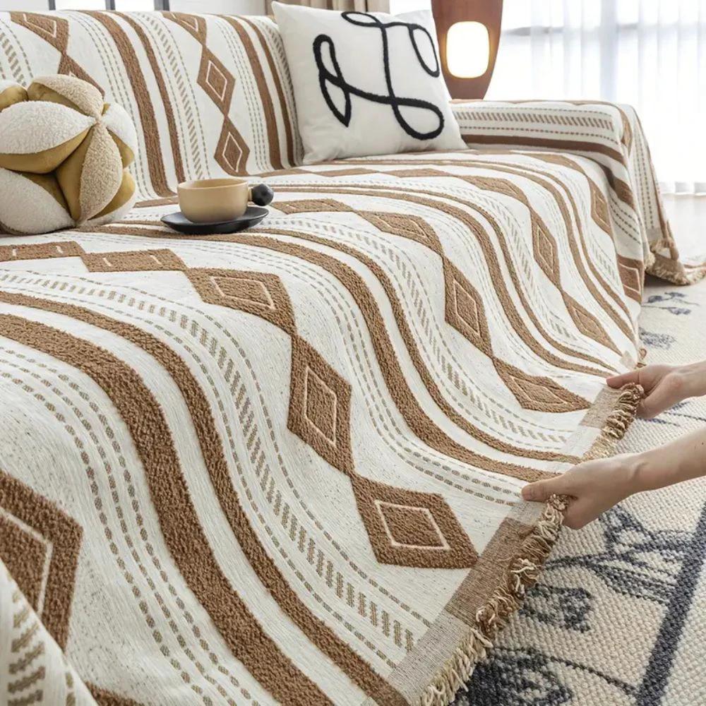 Vibe Tide Boho Sofa Cover by Casa & Beyond