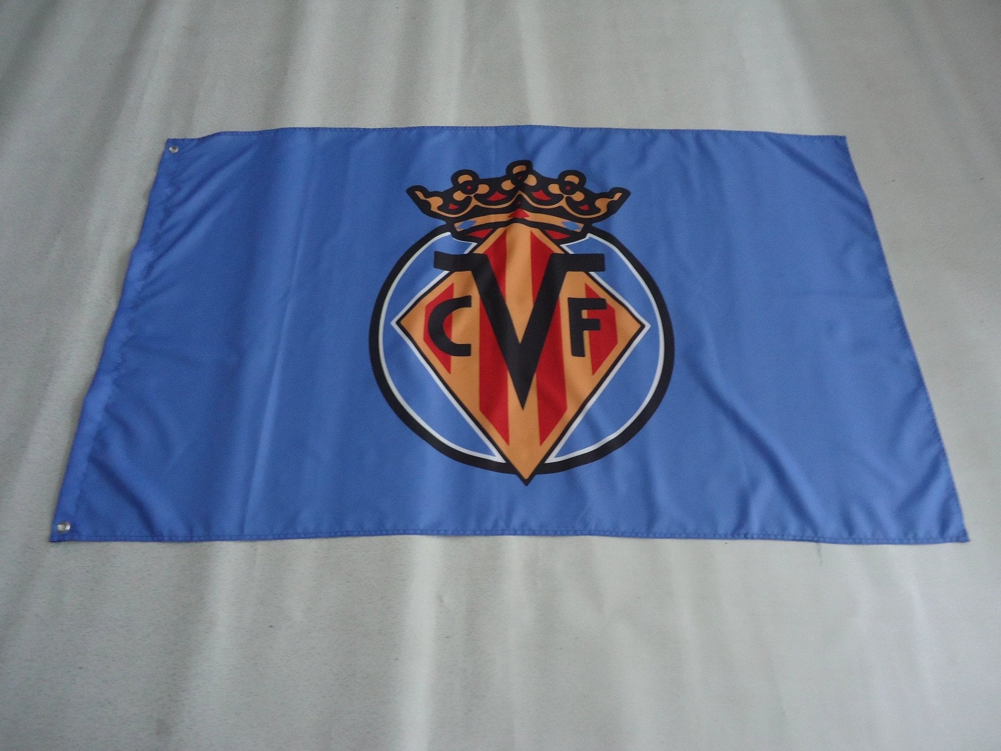 Villarreal CF Flag-3x5FT Banner-100% polyester by flagsshop