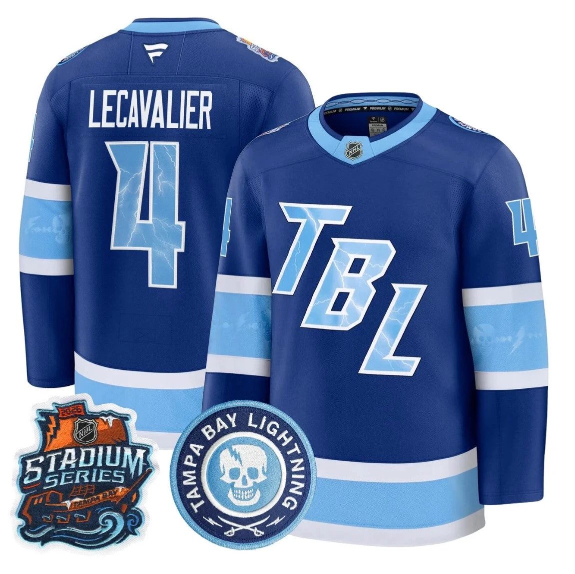 Vincent Lecavalier Jersey #4 Tampa Bay Lightning 2026 Stadium Series Stitched by Hockey David