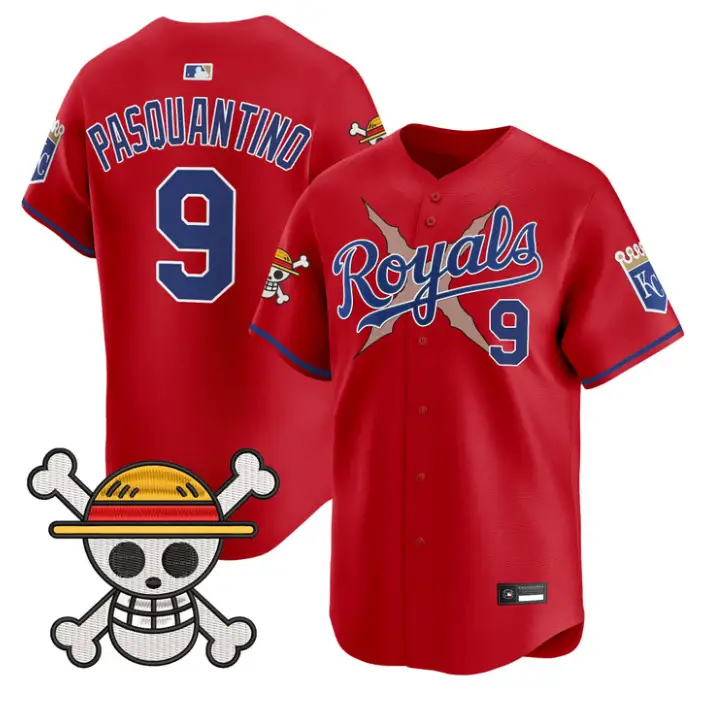 Vinnie Pasquantino Jersey #9 Kansas City Royals One Piece Premier Stitched by My Store