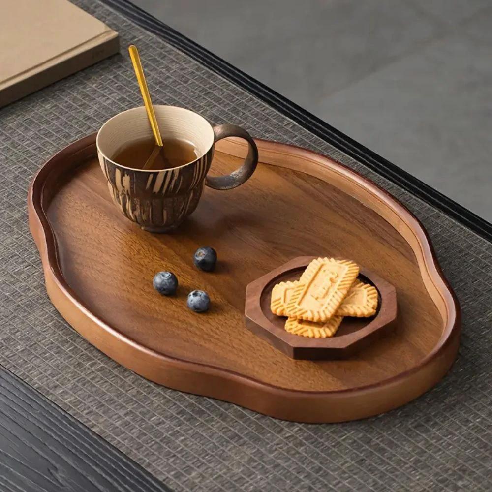 Vintage-Style Bamboo Serving Tray by Casa & Beyond US