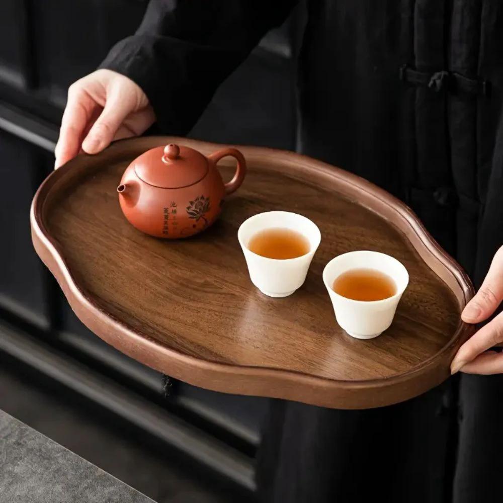 Vintage-Style Bamboo Serving Tray by Casa & Beyond US