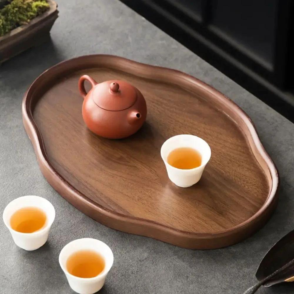 Vintage-Style Bamboo Serving Tray by Casa & Beyond US