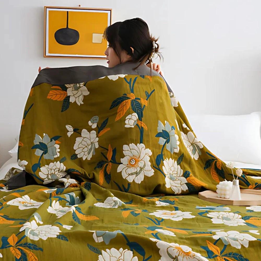 Vintage Bloom Comfort Sofa Cover by Casa & Beyond
