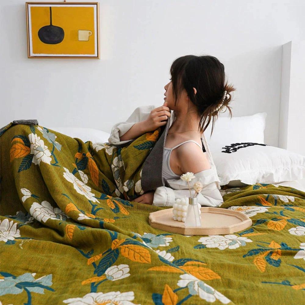 Vintage Bloom Comfort Sofa Cover by Casa & Beyond